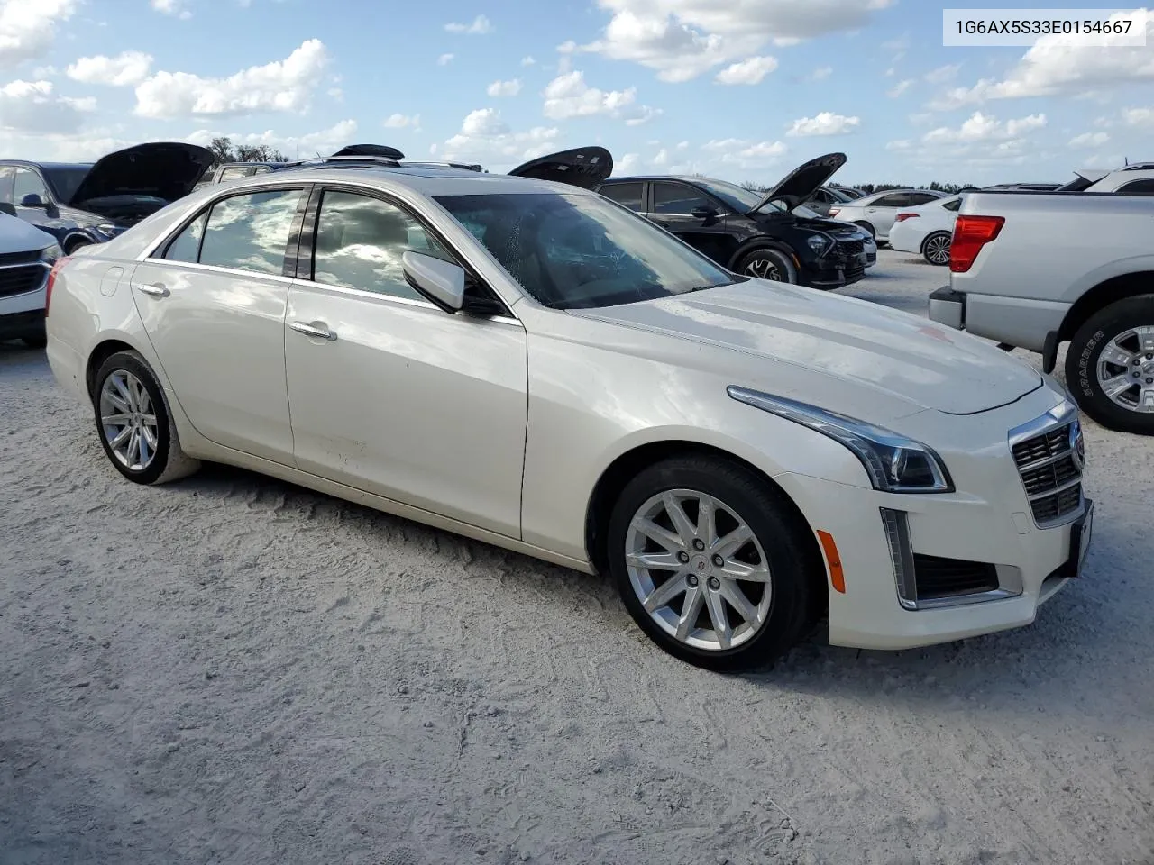 2014 Cadillac Cts Luxury Collection VIN: 1G6AX5S33E0154667 Lot: 76921974