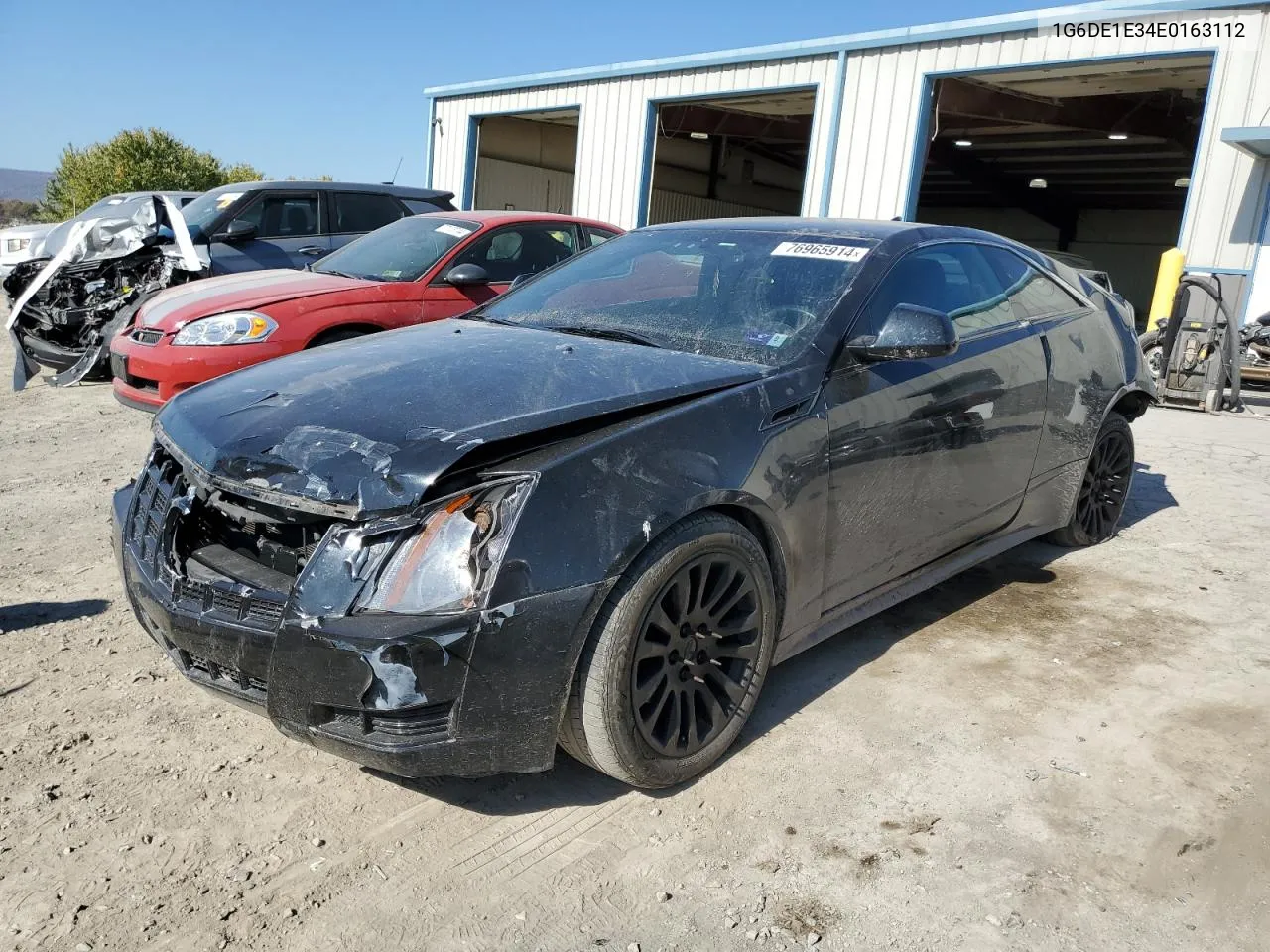 2014 Cadillac Cts VIN: 1G6DE1E34E0163112 Lot: 76965914