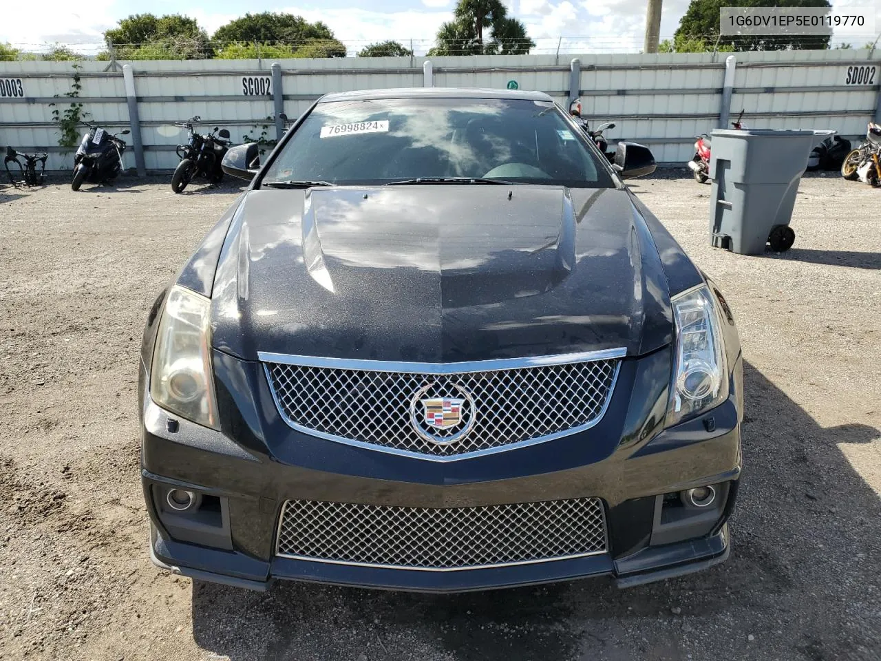 2014 Cadillac Cts-V VIN: 1G6DV1EP5E0119770 Lot: 76998824