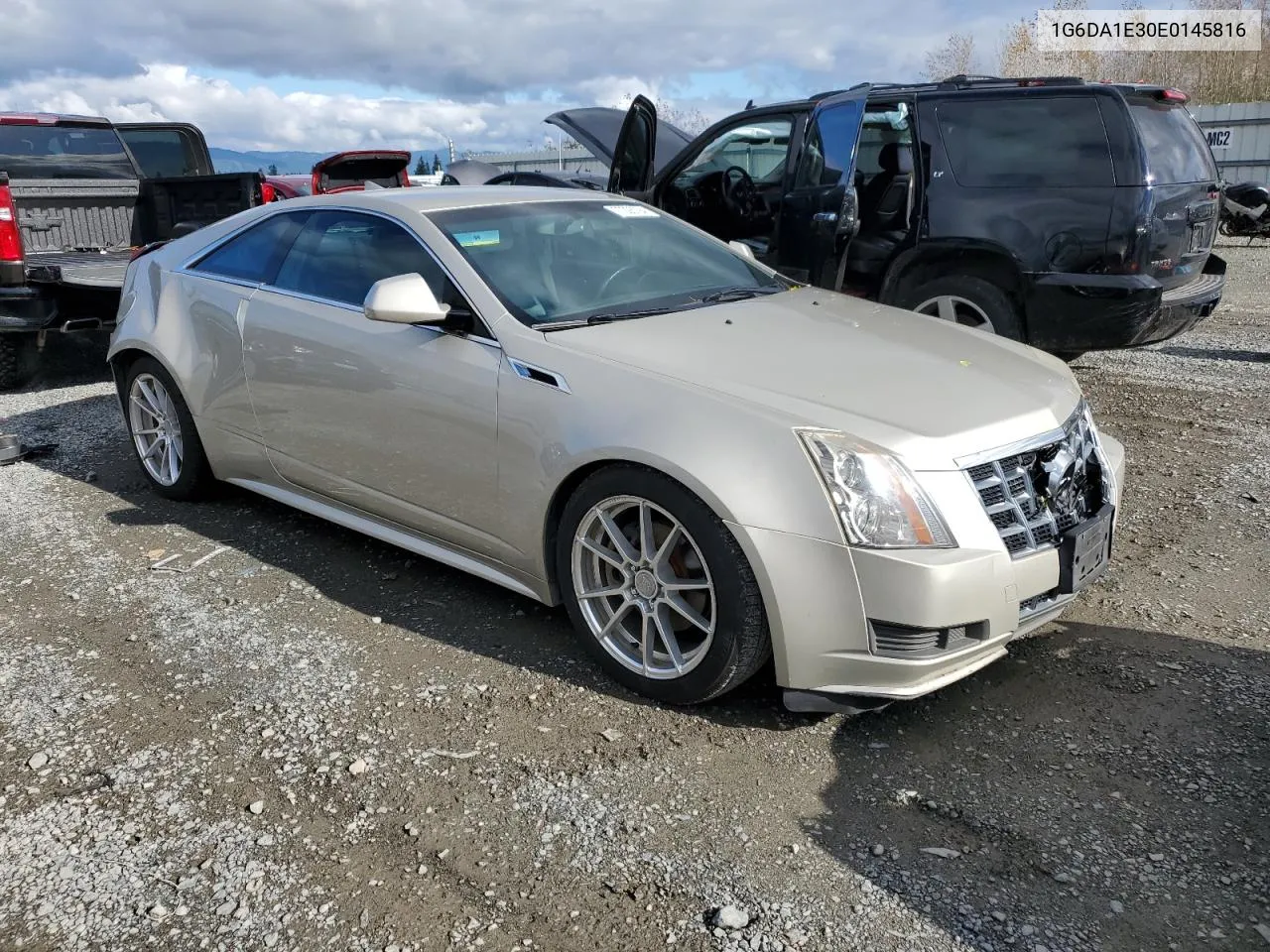 2014 Cadillac Cts VIN: 1G6DA1E30E0145816 Lot: 77226794