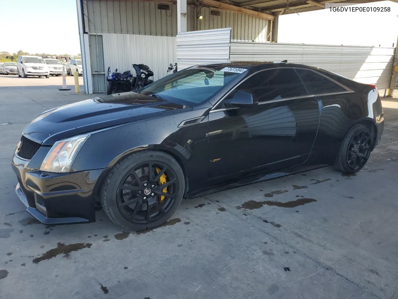 2014 Cadillac Cts-V VIN: 1G6DV1EP0E0109258 Lot: 77531994