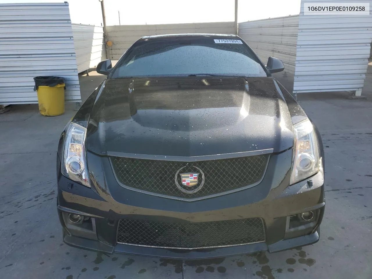 2014 Cadillac Cts-V VIN: 1G6DV1EP0E0109258 Lot: 77531994