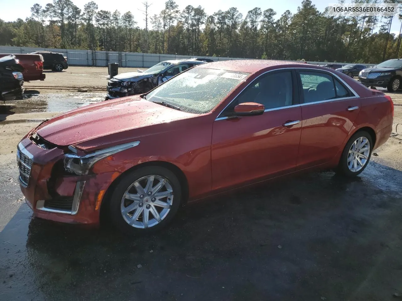 2014 Cadillac Cts Luxury Collection VIN: 1G6AR5S36E0166452 Lot: 78248654