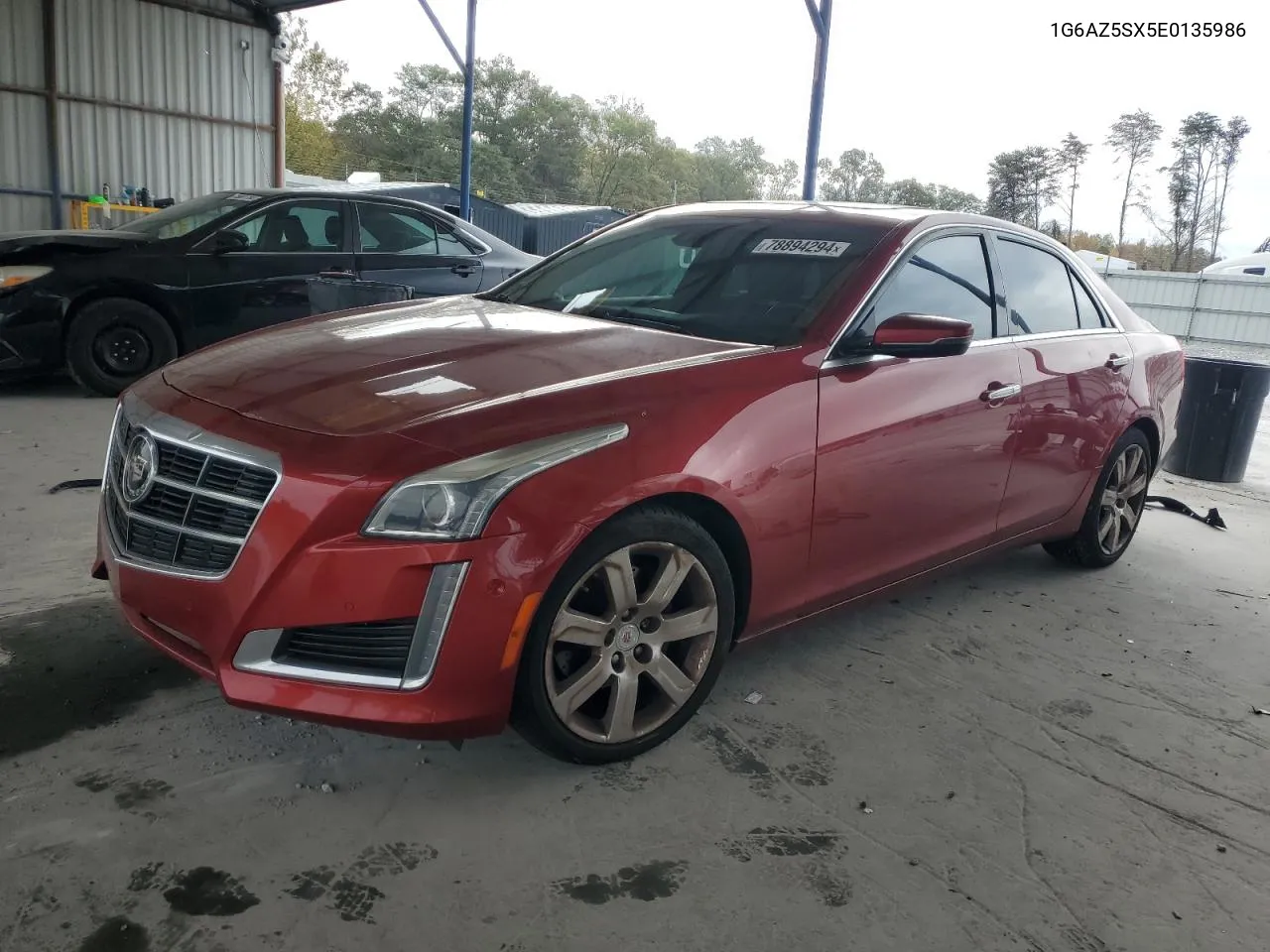 2014 Cadillac Cts Premium Collection VIN: 1G6AZ5SX5E0135986 Lot: 78894294