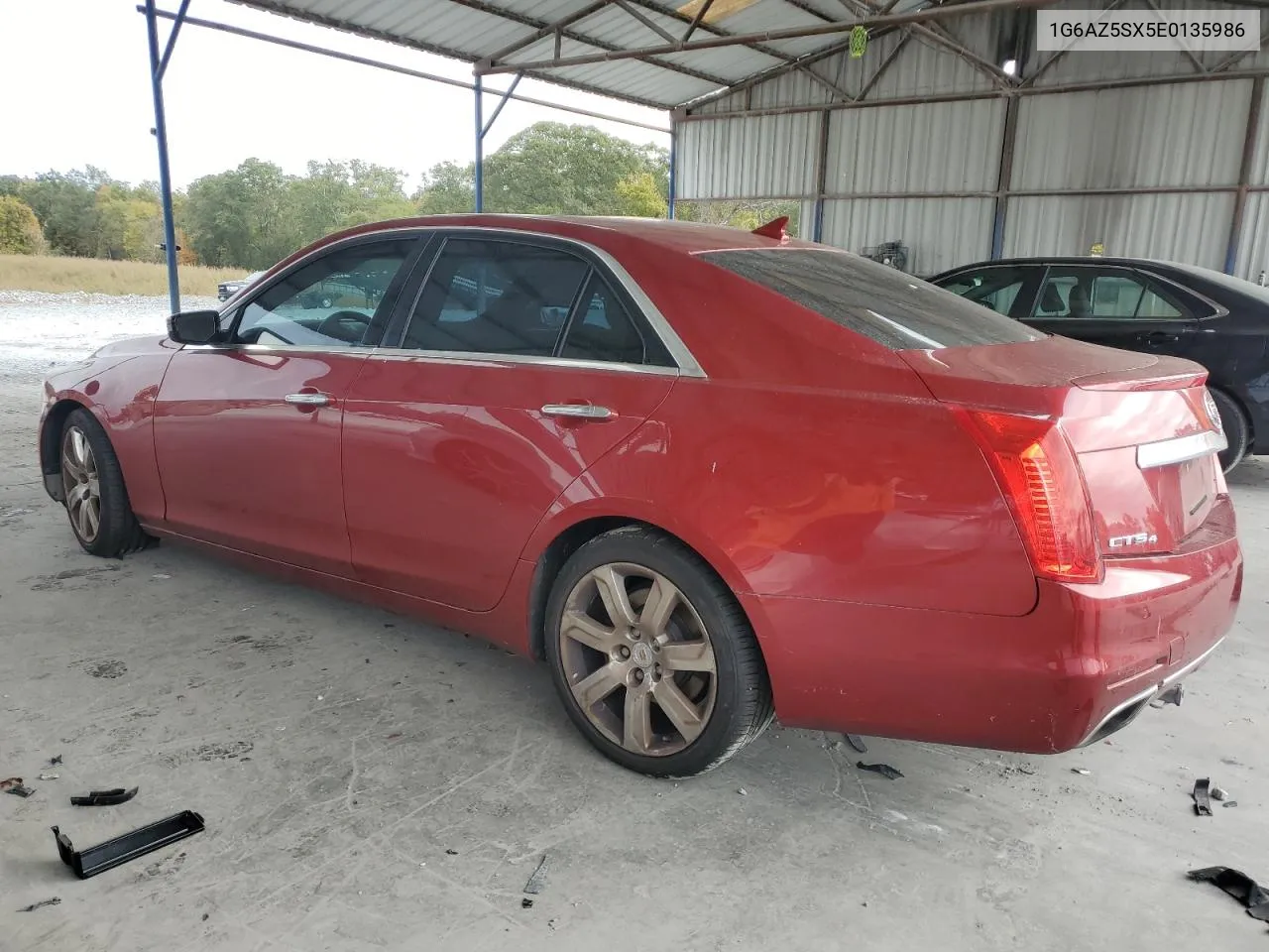 2014 Cadillac Cts Premium Collection VIN: 1G6AZ5SX5E0135986 Lot: 78894294