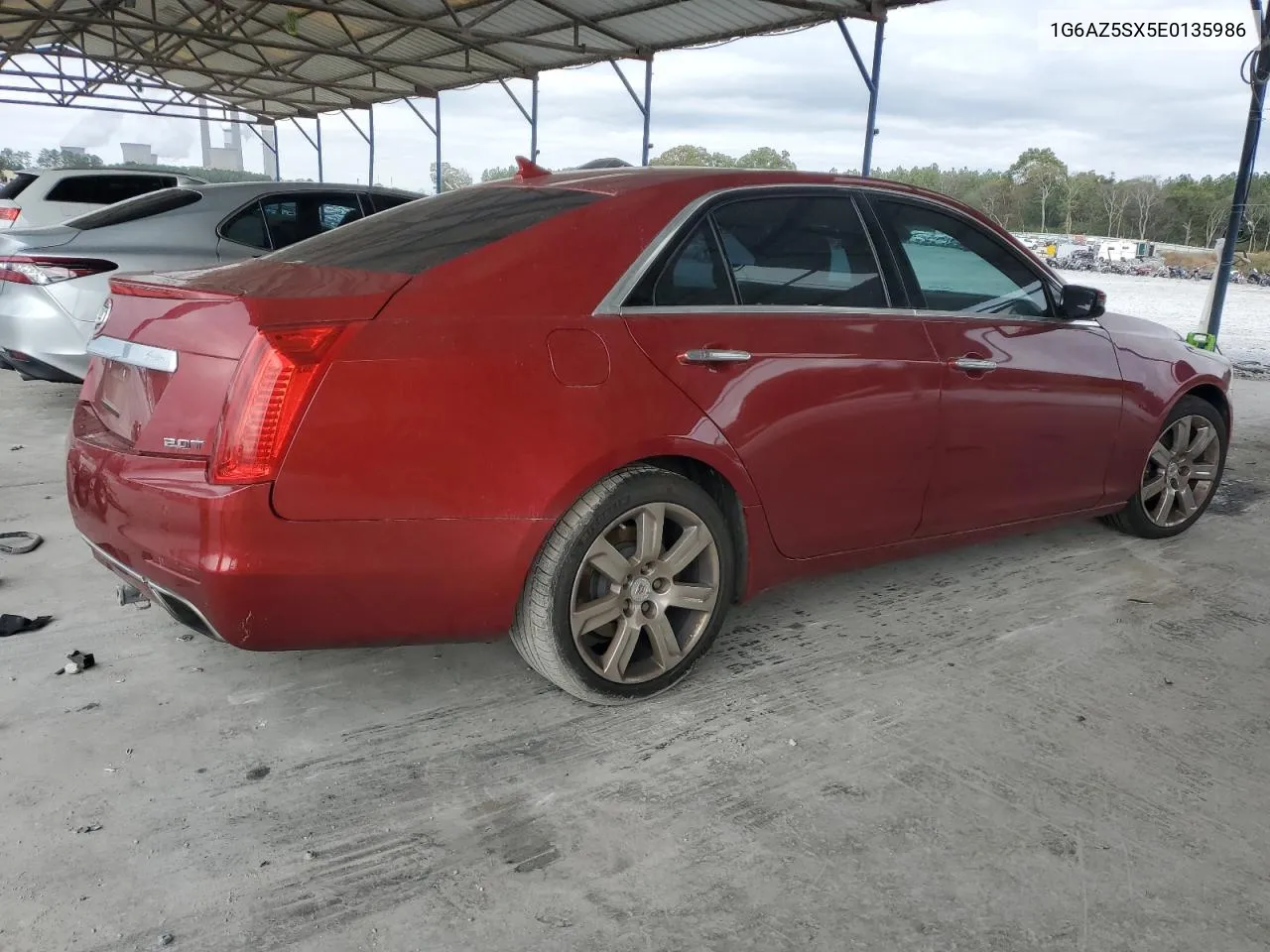 2014 Cadillac Cts Premium Collection VIN: 1G6AZ5SX5E0135986 Lot: 78894294