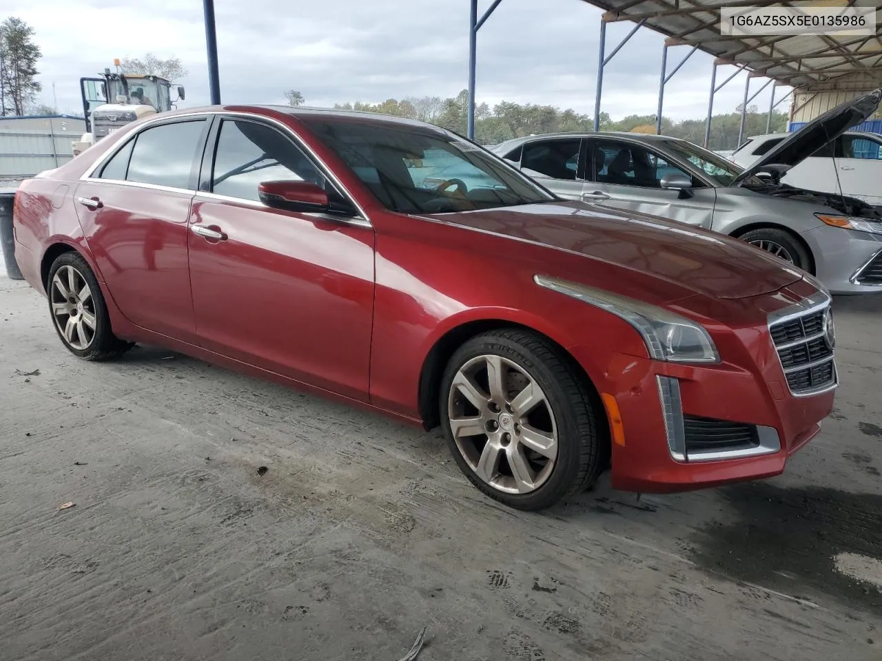 2014 Cadillac Cts Premium Collection VIN: 1G6AZ5SX5E0135986 Lot: 78894294