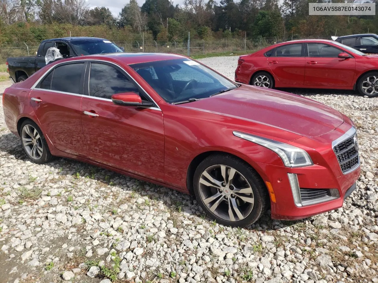 2014 Cadillac Cts Vsport Premium VIN: 1G6AV5S87E0143074 Lot: 79006674