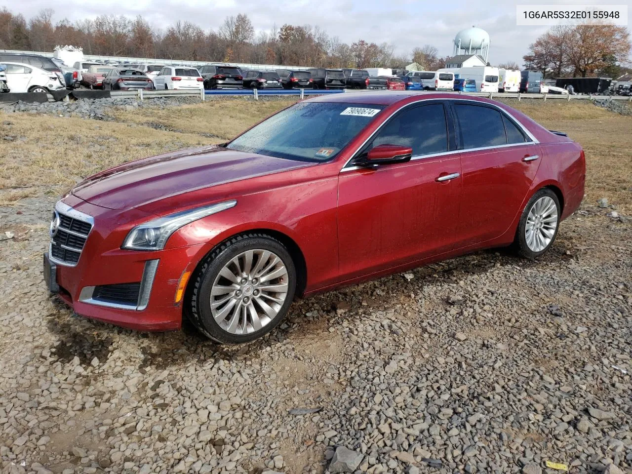 2014 Cadillac Cts Luxury Collection VIN: 1G6AR5S32E0155948 Lot: 79090674