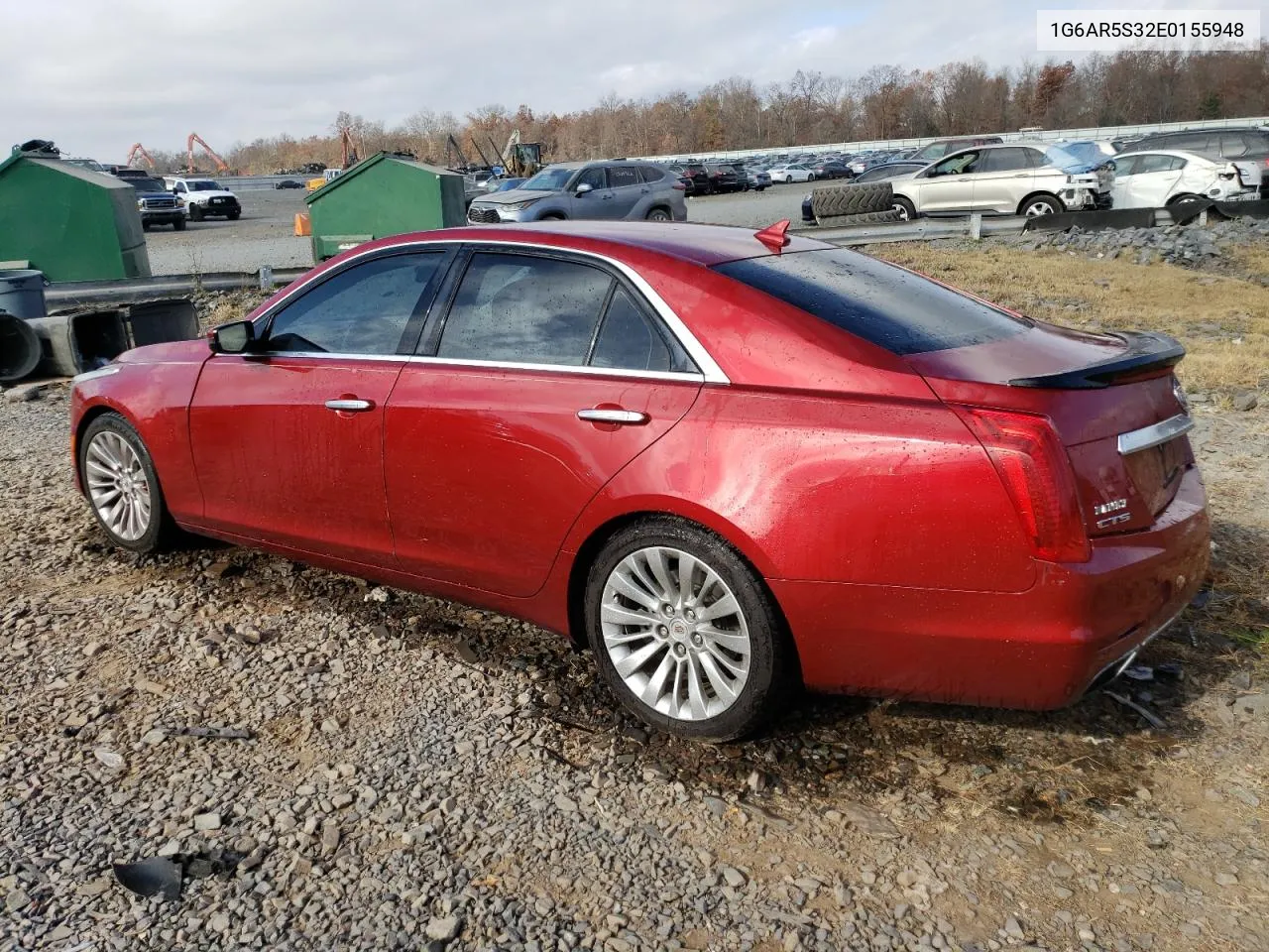 2014 Cadillac Cts Luxury Collection VIN: 1G6AR5S32E0155948 Lot: 79090674