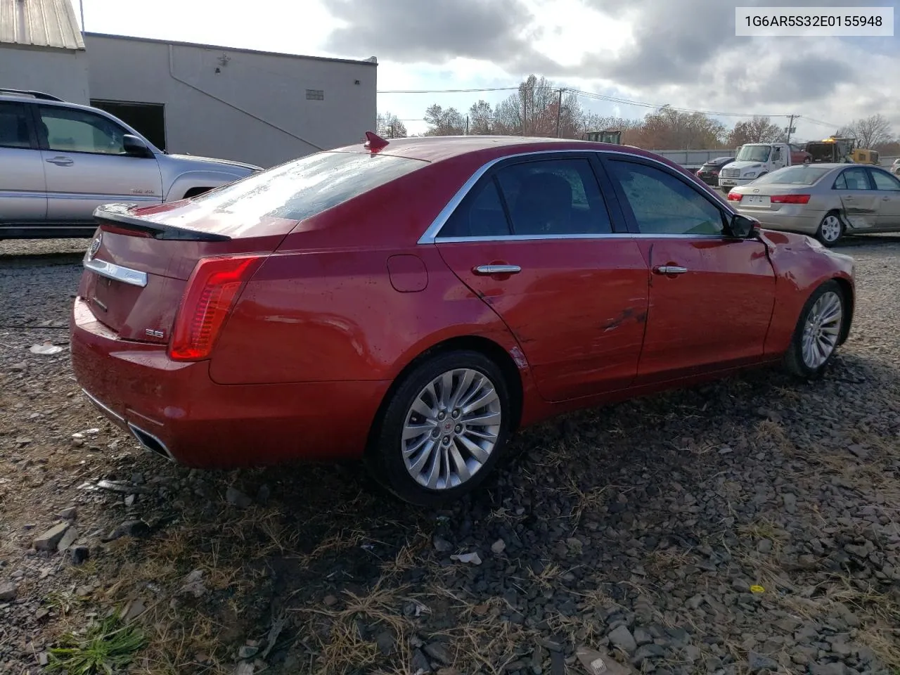 2014 Cadillac Cts Luxury Collection VIN: 1G6AR5S32E0155948 Lot: 79090674