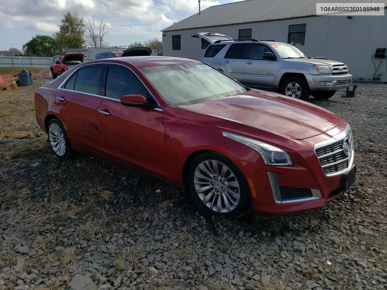 2014 Cadillac Cts Luxury Collection VIN: 1G6AR5S32E0155948 Lot: 79090674