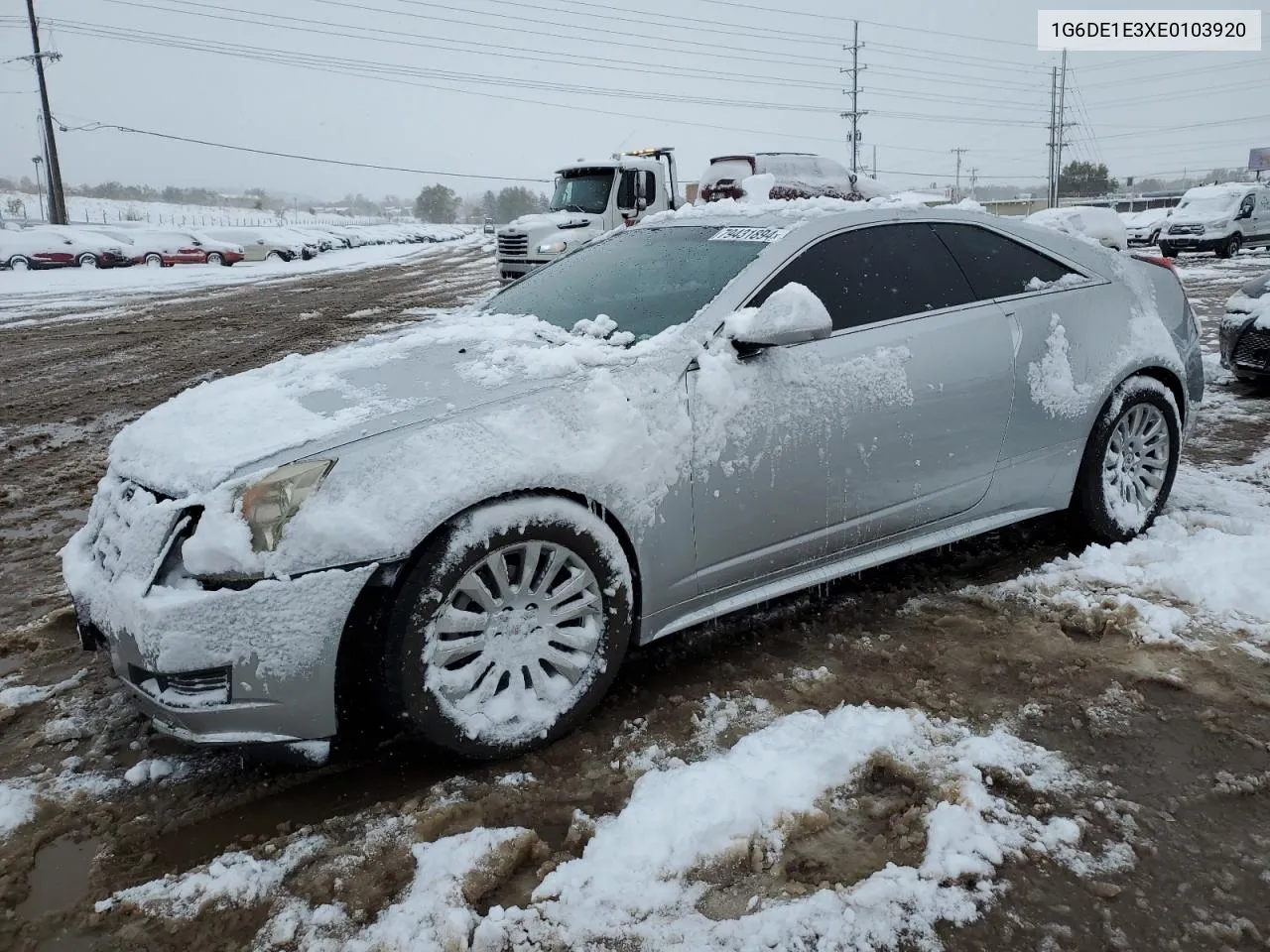 2014 Cadillac Cts VIN: 1G6DE1E3XE0103920 Lot: 79431894