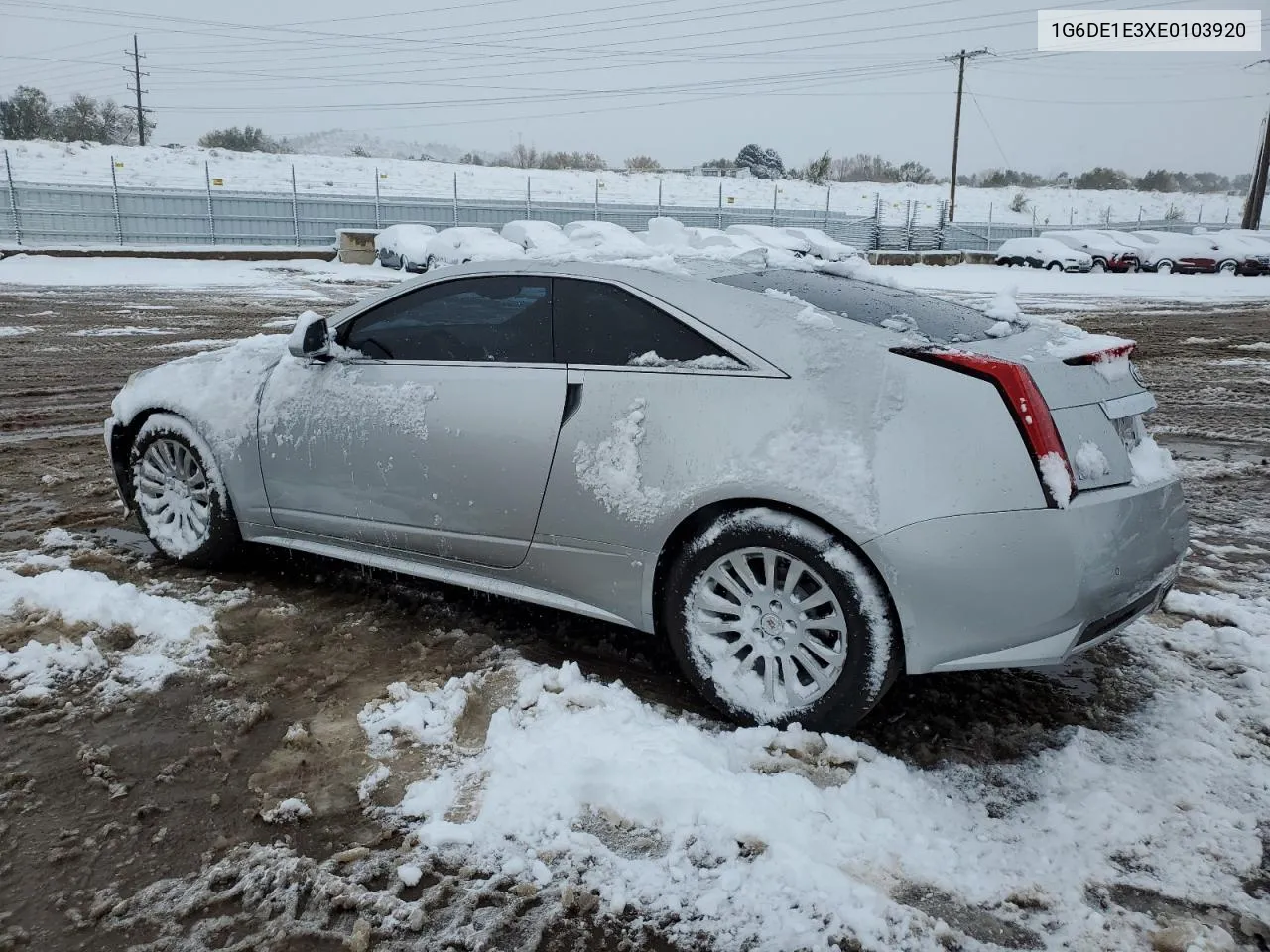 2014 Cadillac Cts VIN: 1G6DE1E3XE0103920 Lot: 79431894