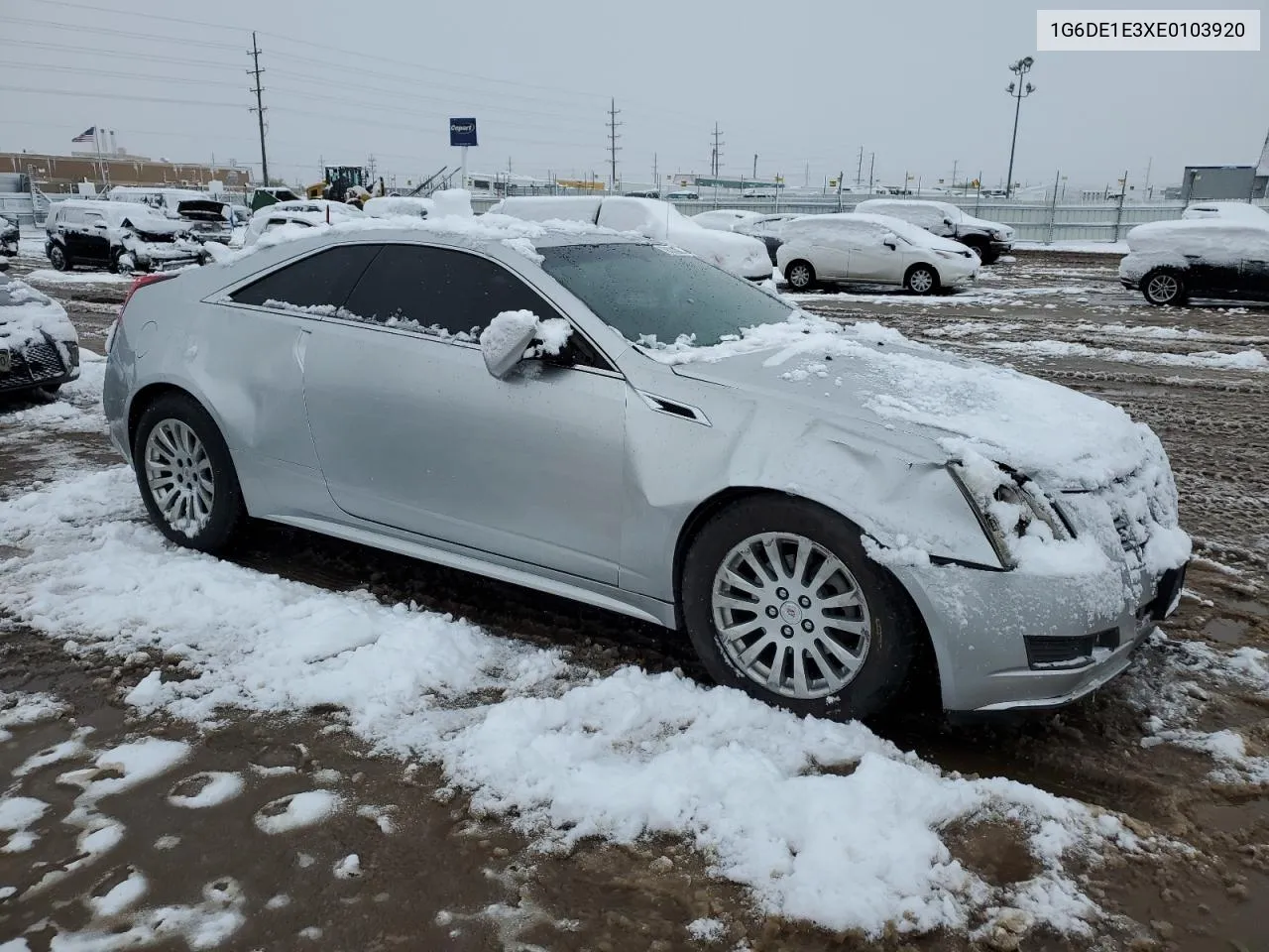 2014 Cadillac Cts VIN: 1G6DE1E3XE0103920 Lot: 79431894