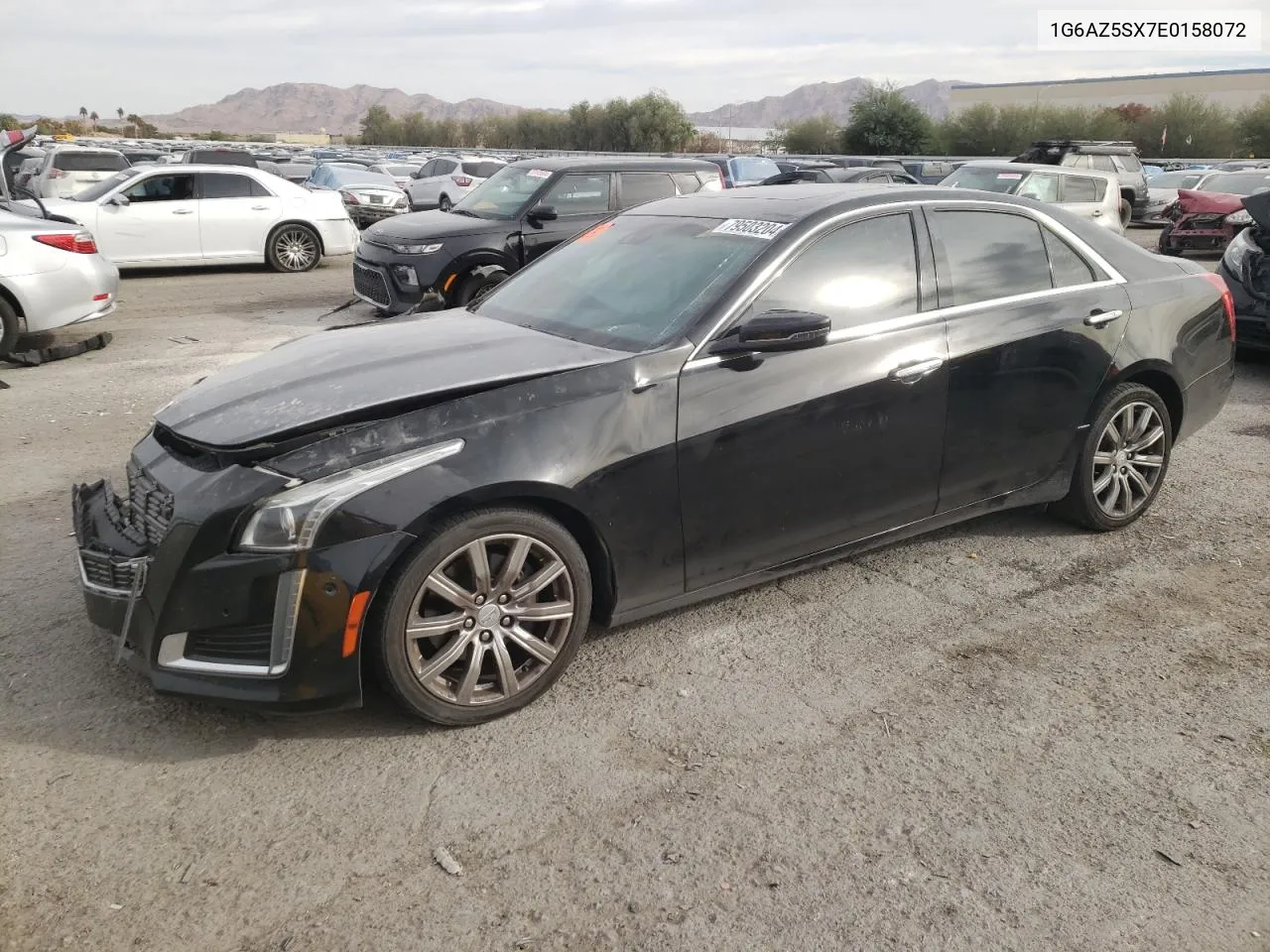 2014 Cadillac Cts Premium Collection VIN: 1G6AZ5SX7E0158072 Lot: 79503204