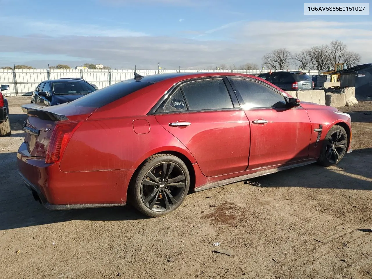 2014 Cadillac Cts Vsport Premium VIN: 1G6AV5S85E0151027 Lot: 79816554