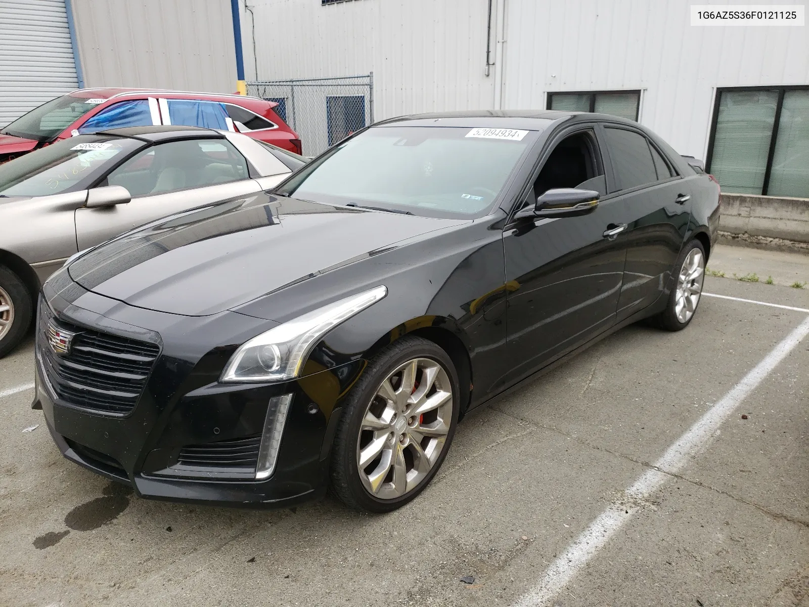 2015 Cadillac Cts Premium Collection VIN: 1G6AZ5S36F0121125 Lot: 52094934