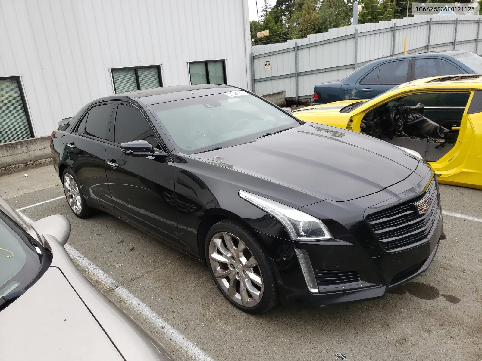 2015 Cadillac Cts Premium Collection VIN: 1G6AZ5S36F0121125 Lot: 52094934