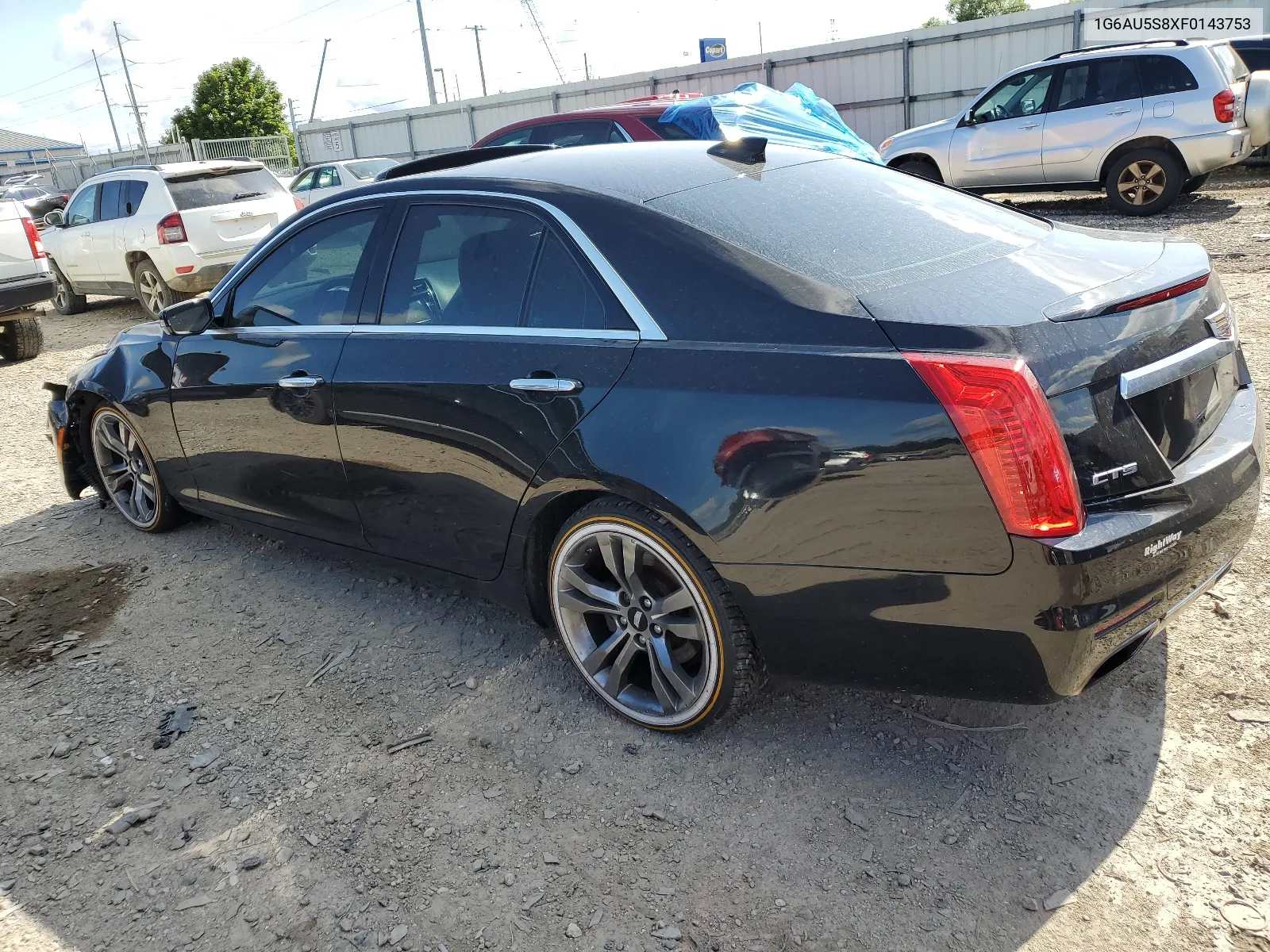 1G6AU5S8XF0143753 2015 Cadillac Cts Vsport