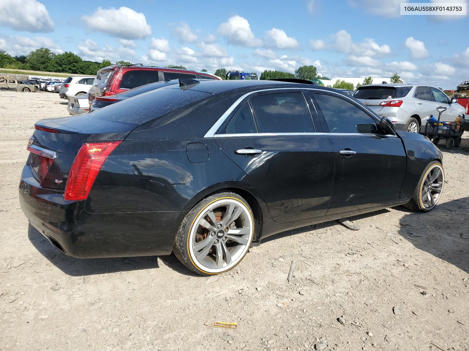 2015 Cadillac Cts Vsport VIN: 1G6AU5S8XF0143753 Lot: 61859294