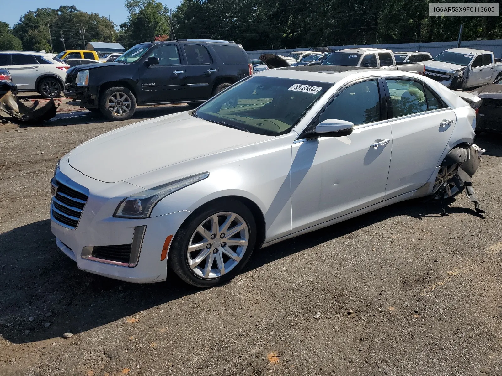 1G6AR5SX9F0113605 2015 Cadillac Cts Luxury Collection