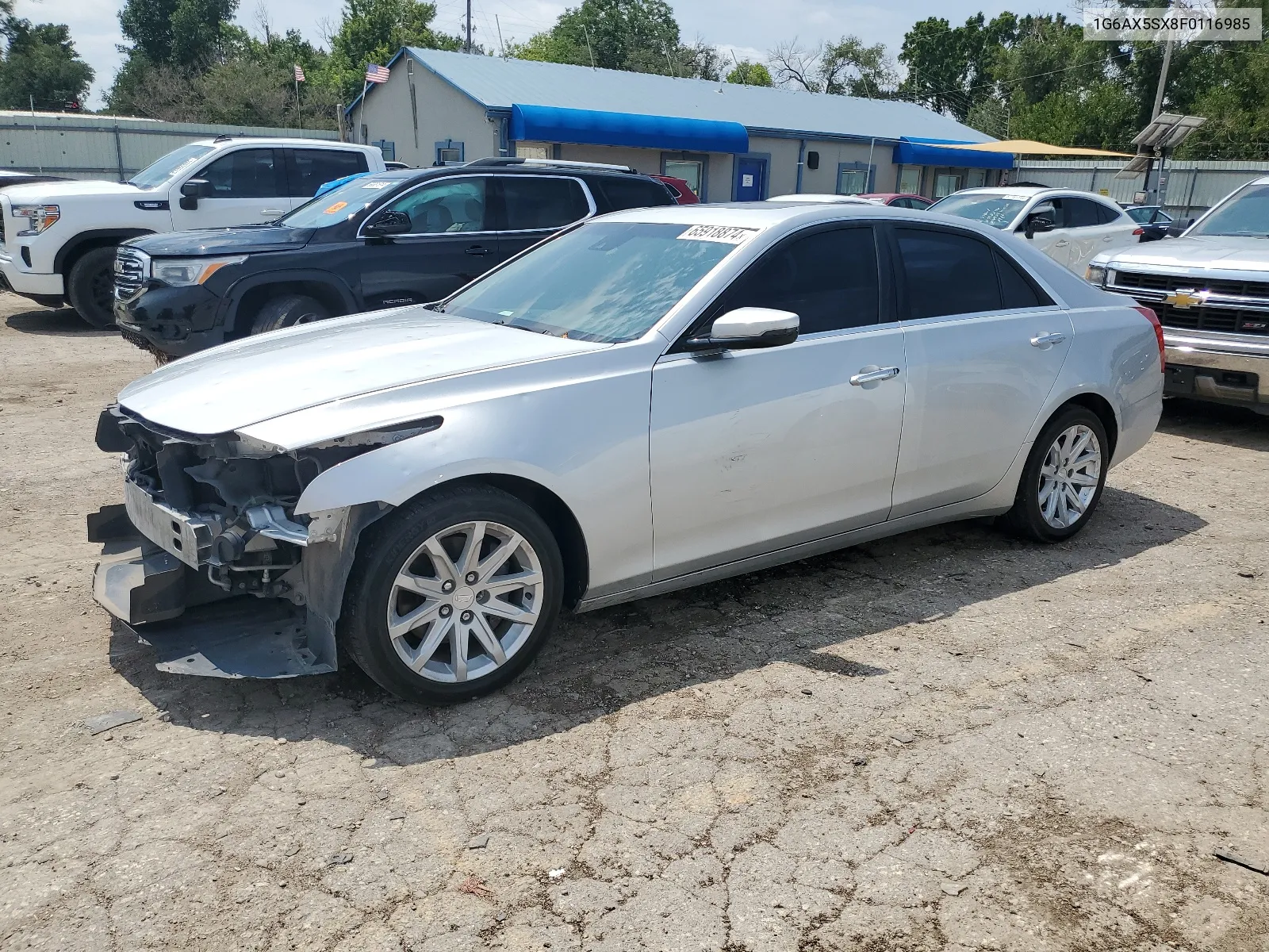 1G6AX5SX8F0116985 2015 Cadillac Cts Luxury Collection