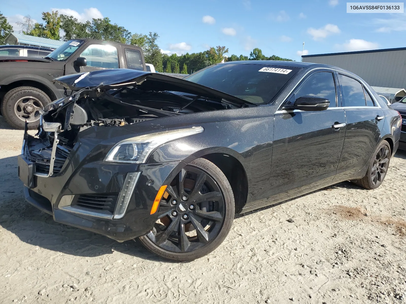 2015 Cadillac Cts Vsport Premium VIN: 1G6AV5S84F0136133 Lot: 66174114