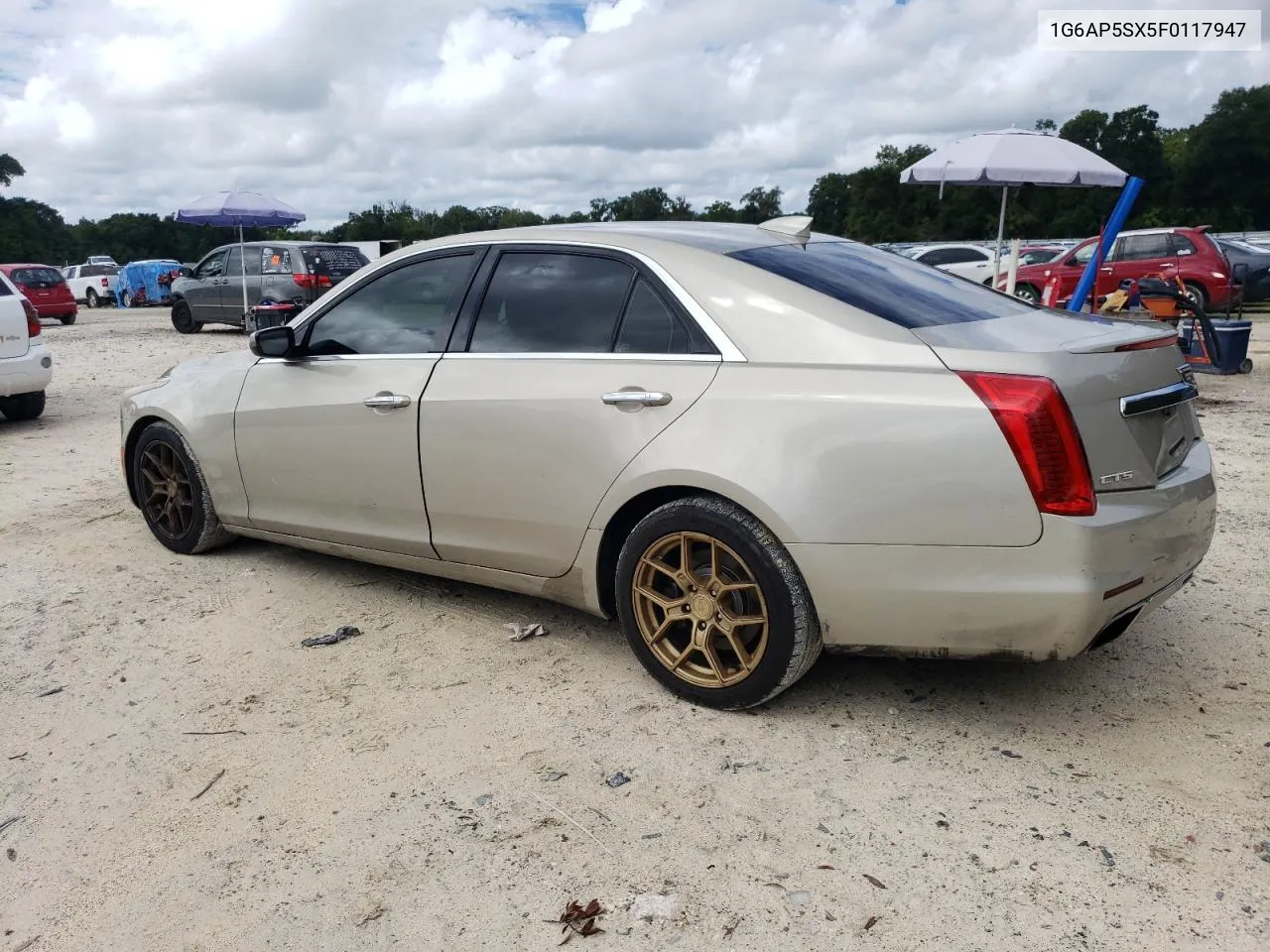 2015 Cadillac Cts VIN: 1G6AP5SX5F0117947 Lot: 70683214