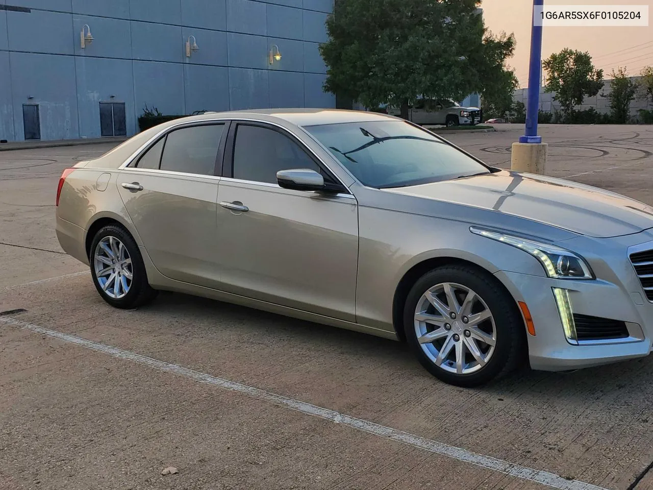 2015 Cadillac Cts Luxury VIN: 1G6AR5SX6F0105204 Lot: 72188054