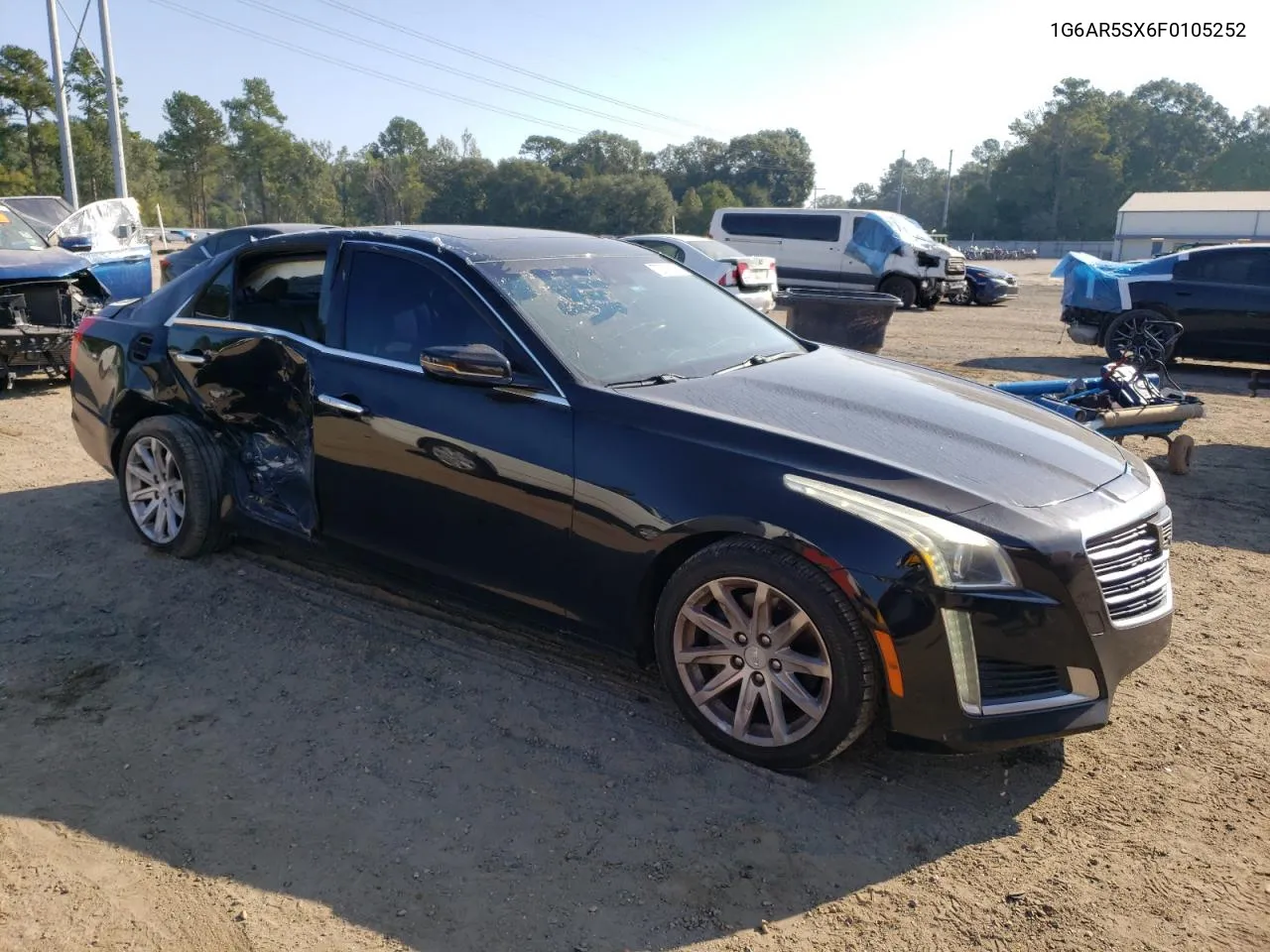 1G6AR5SX6F0105252 2015 Cadillac Cts Luxury Collection