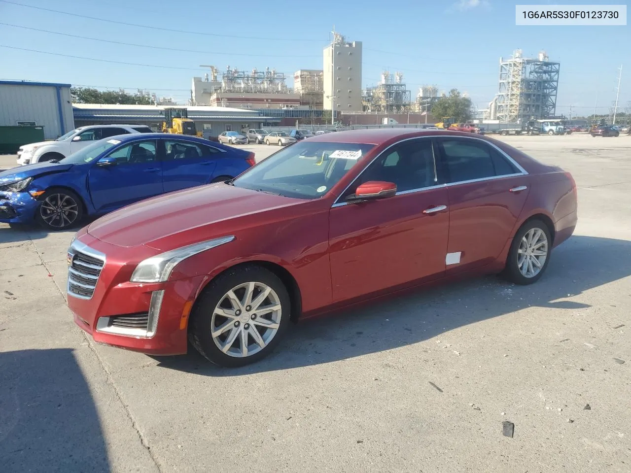 2015 Cadillac Cts Luxury Collection VIN: 1G6AR5S30F0123730 Lot: 74617344