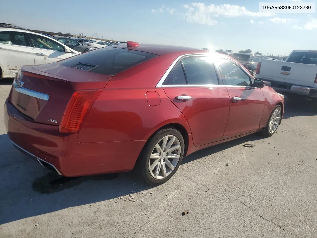 1G6AR5S30F0123730 2015 Cadillac Cts Luxury Collection