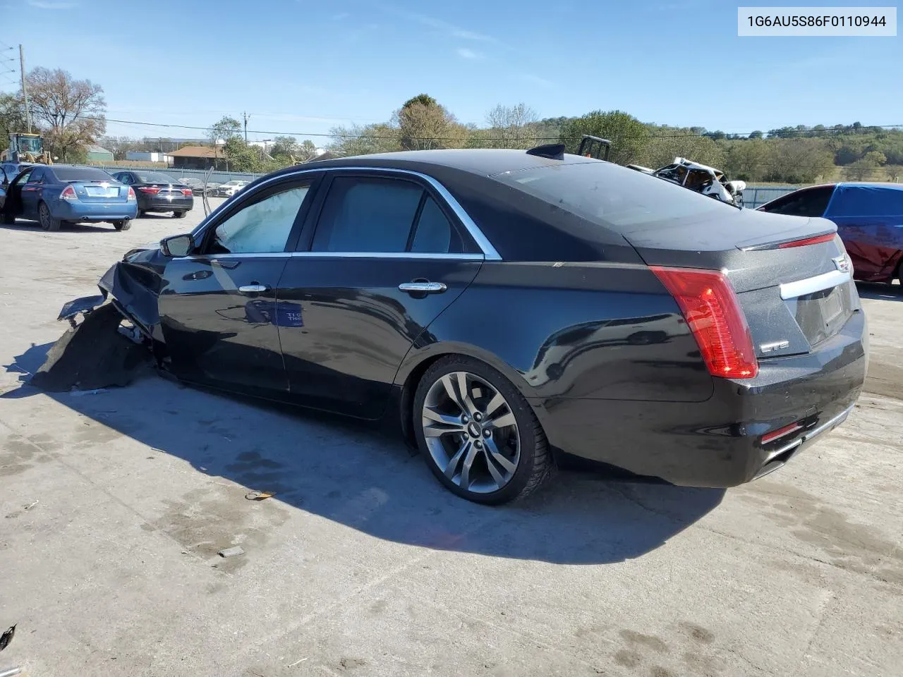 2015 Cadillac Cts Vsport VIN: 1G6AU5S86F0110944 Lot: 75914594