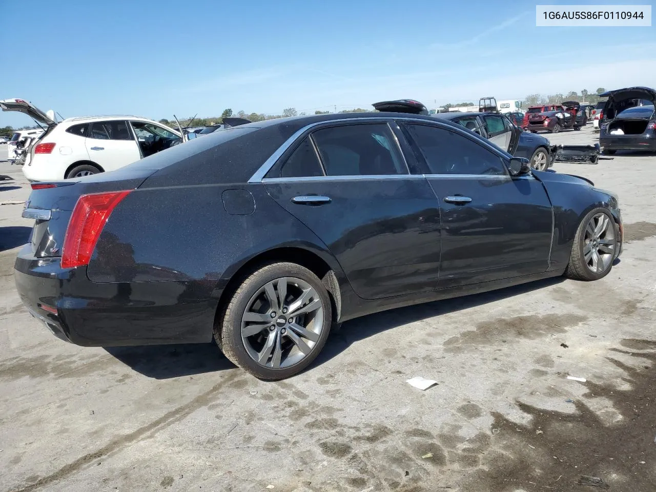 2015 Cadillac Cts Vsport VIN: 1G6AU5S86F0110944 Lot: 75914594