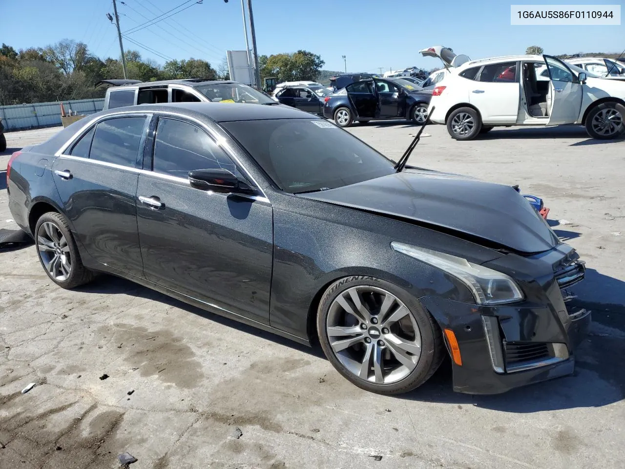 2015 Cadillac Cts Vsport VIN: 1G6AU5S86F0110944 Lot: 75914594