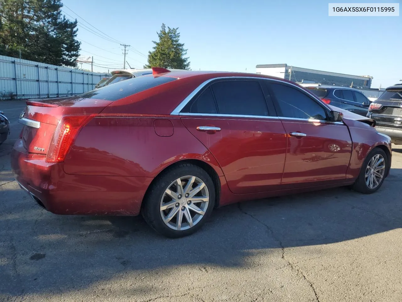 2015 Cadillac Cts Luxury Collection VIN: 1G6AX5SX6F0115995 Lot: 76367014