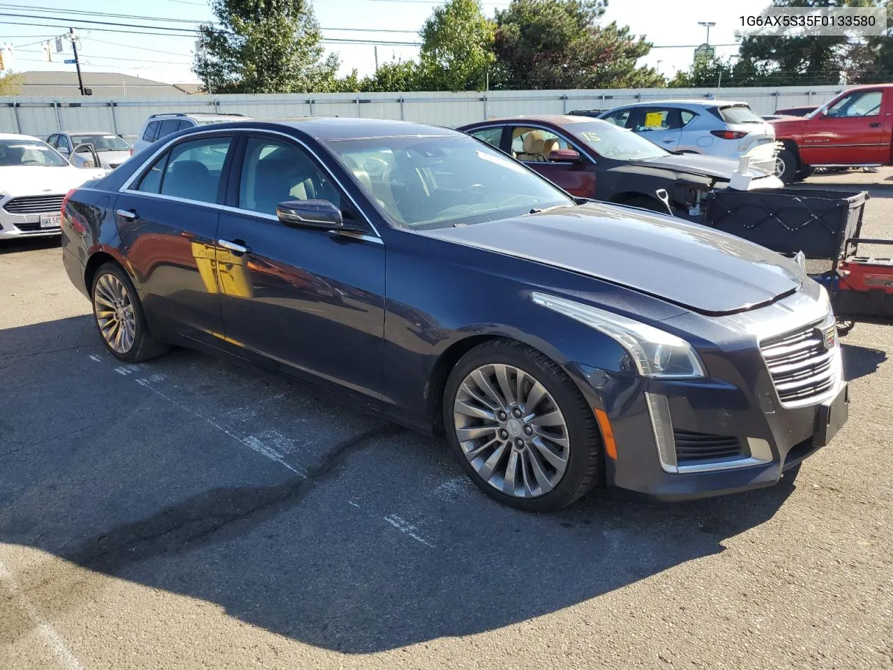 2015 Cadillac Cts Luxury Collection VIN: 1G6AX5S35F0133580 Lot: 77365694