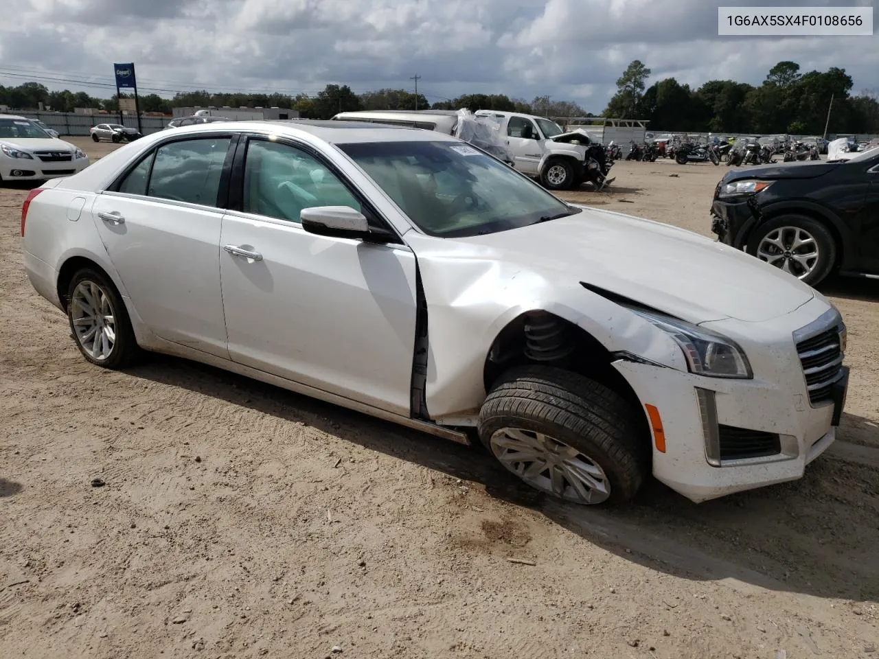 2015 Cadillac Cts Luxury Collection VIN: 1G6AX5SX4F0108656 Lot: 78469074