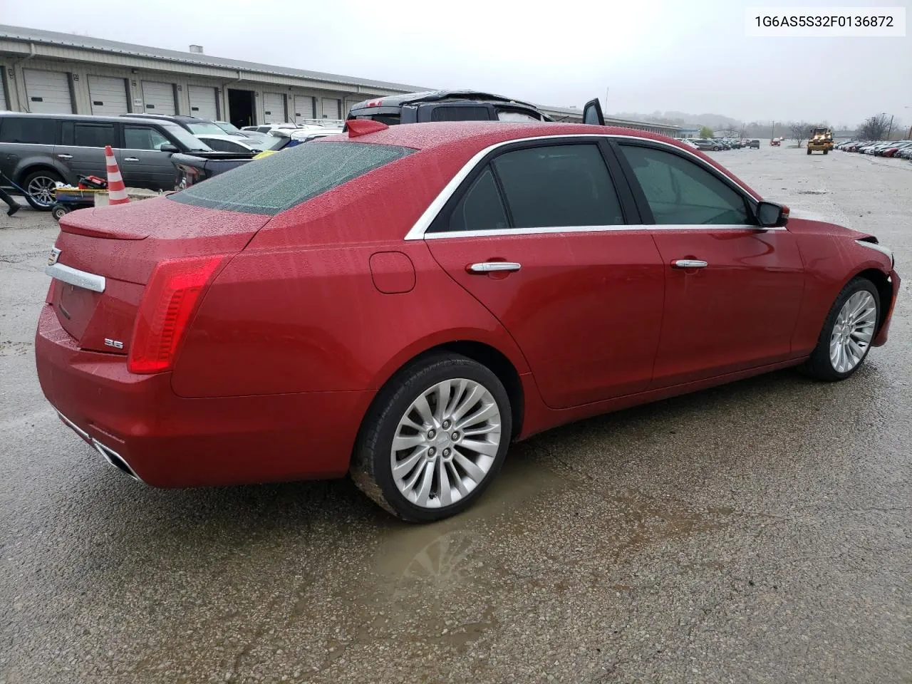 2015 Cadillac Cts Performance Collection VIN: 1G6AS5S32F0136872 Lot: 79102574