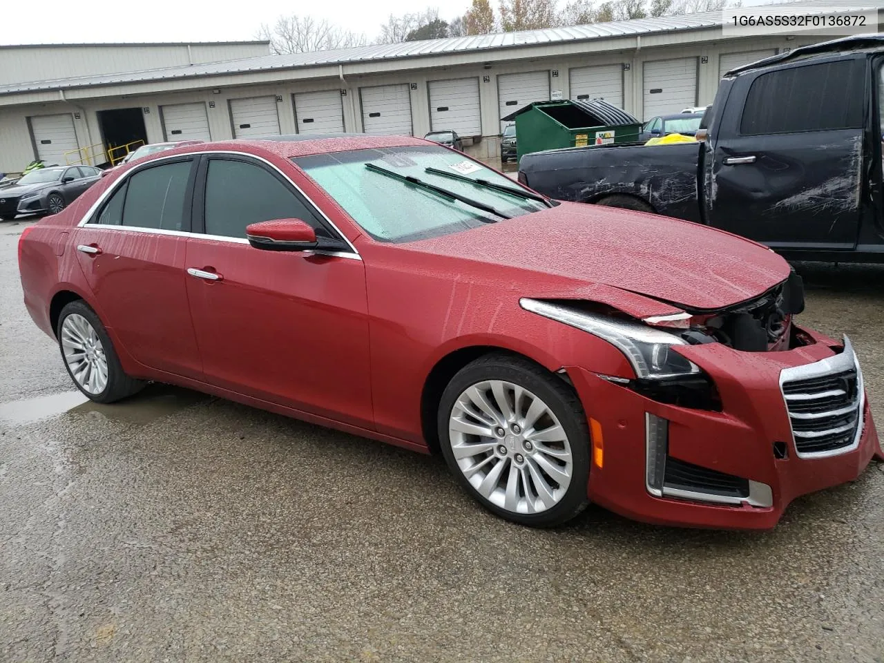 2015 Cadillac Cts Performance Collection VIN: 1G6AS5S32F0136872 Lot: 79102574