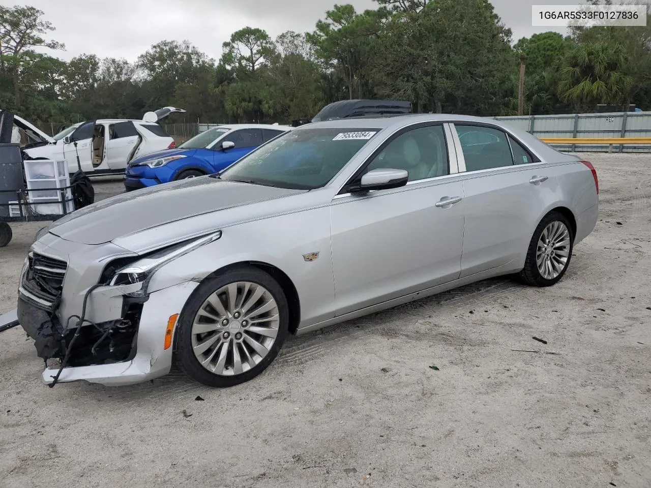 2015 Cadillac Cts Luxury Collection VIN: 1G6AR5S33F0127836 Lot: 79533084