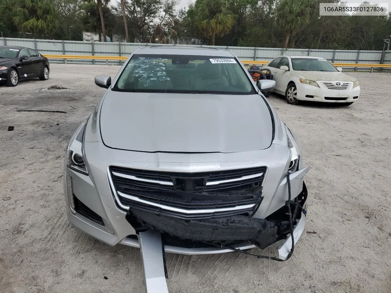 2015 Cadillac Cts Luxury Collection VIN: 1G6AR5S33F0127836 Lot: 79533084