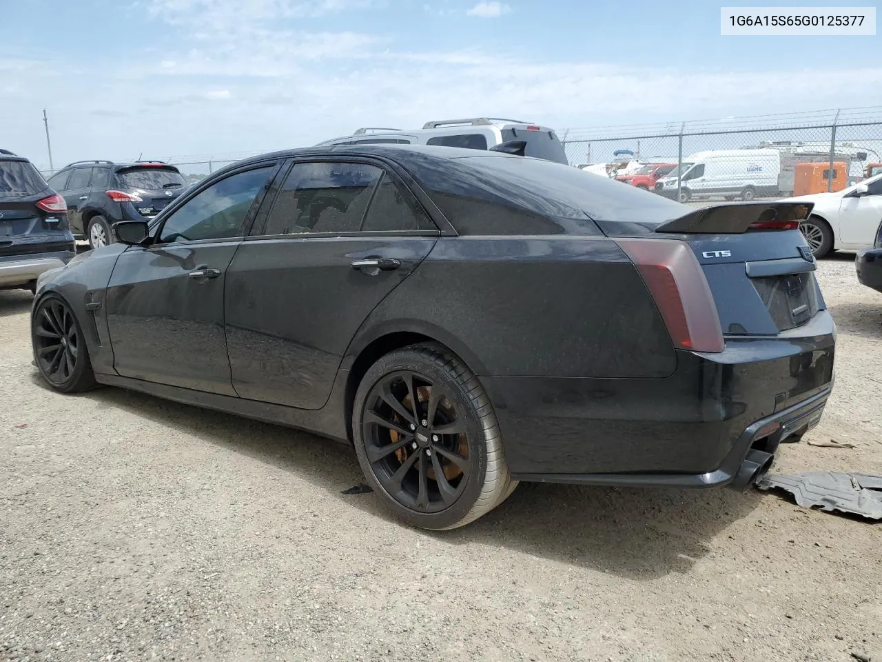 2016 Cadillac Cts-V VIN: 1G6A15S65G0125377 Lot: 54628554