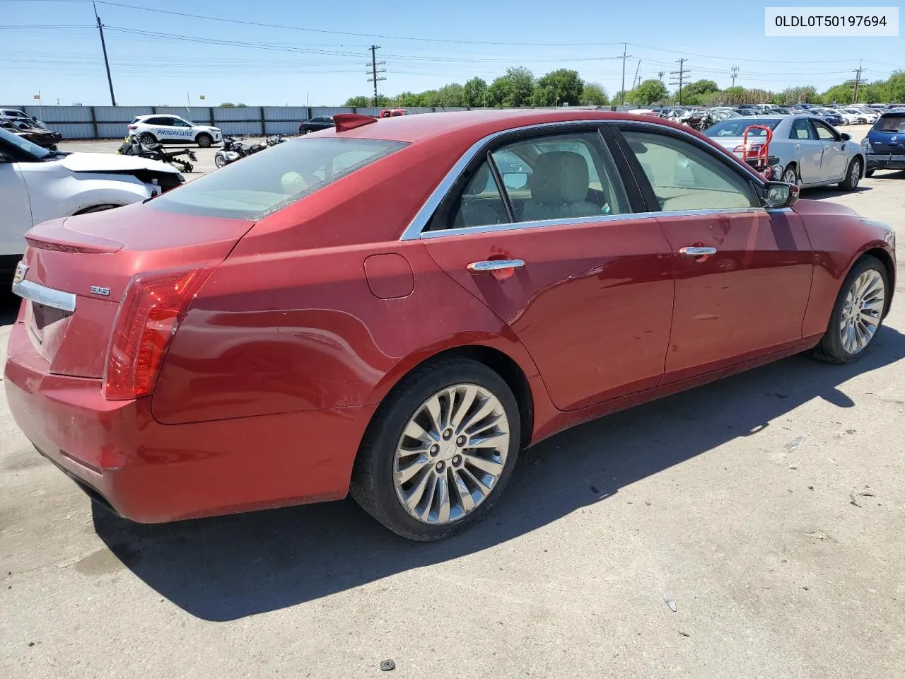 2016 Cadillac Cts Luxury Collection VIN: 0LDL0T50197694 Lot: 57426294