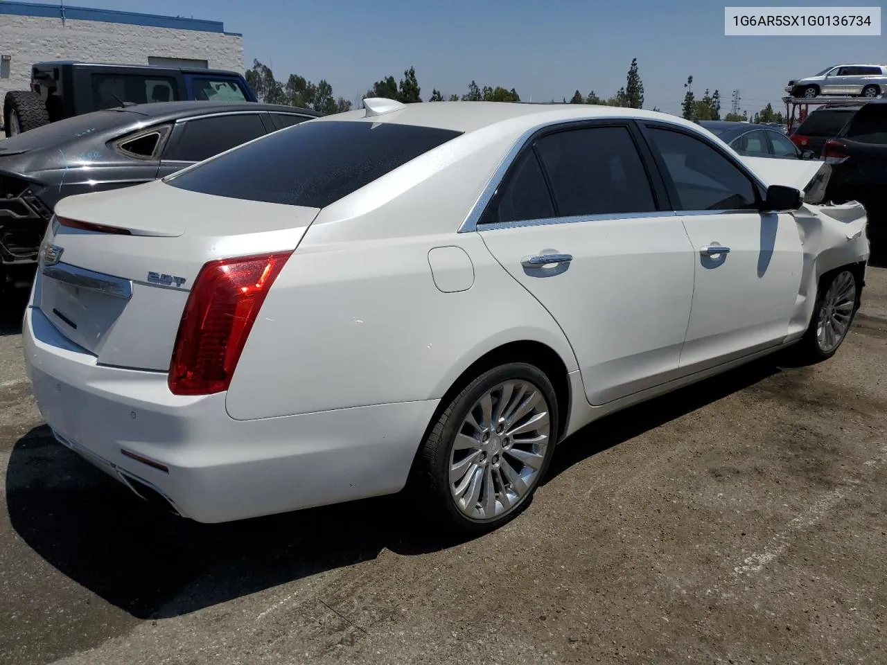 1G6AR5SX1G0136734 2016 Cadillac Cts Luxury Collection