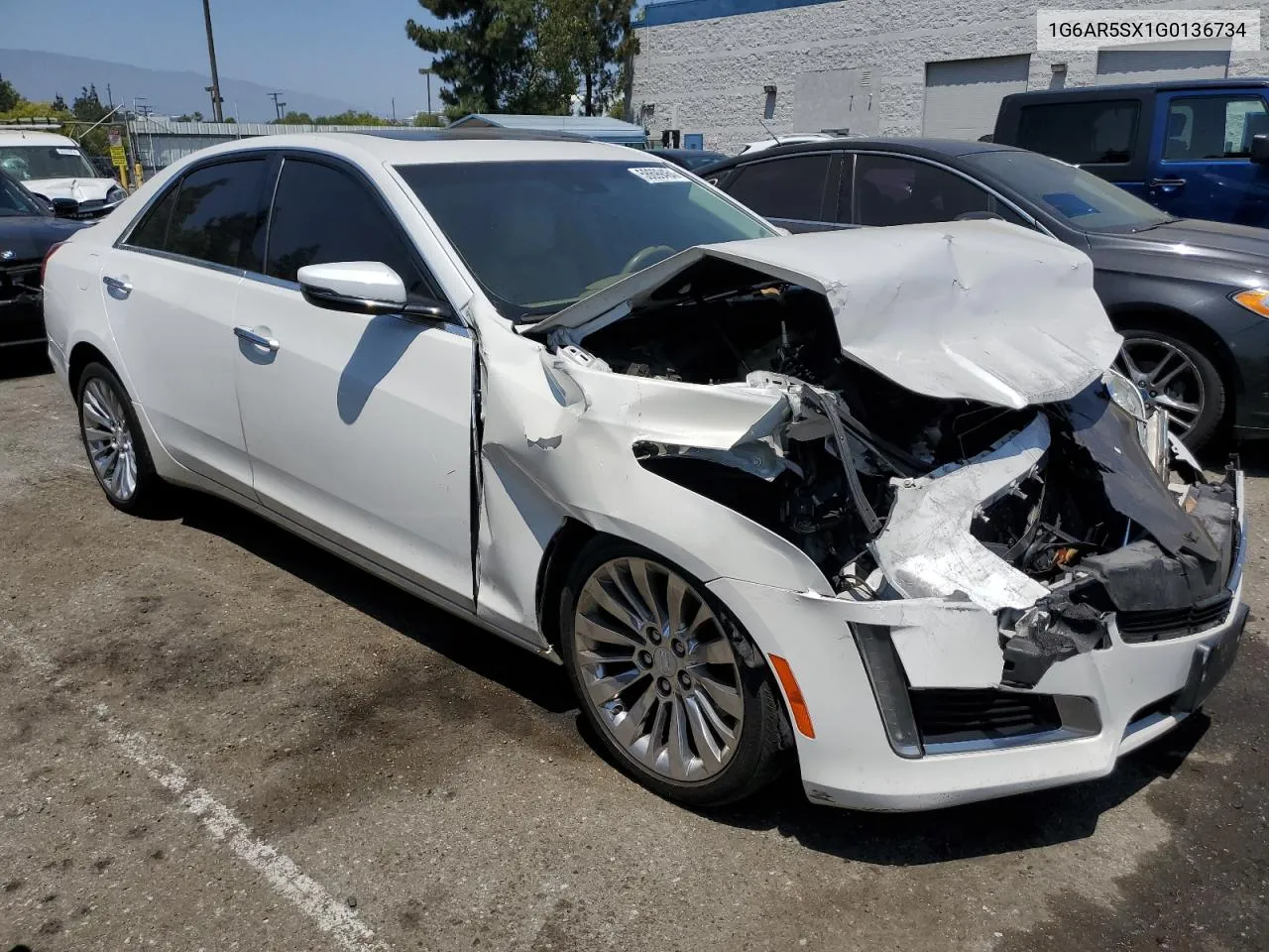 2016 Cadillac Cts Luxury Collection VIN: 1G6AR5SX1G0136734 Lot: 58699464