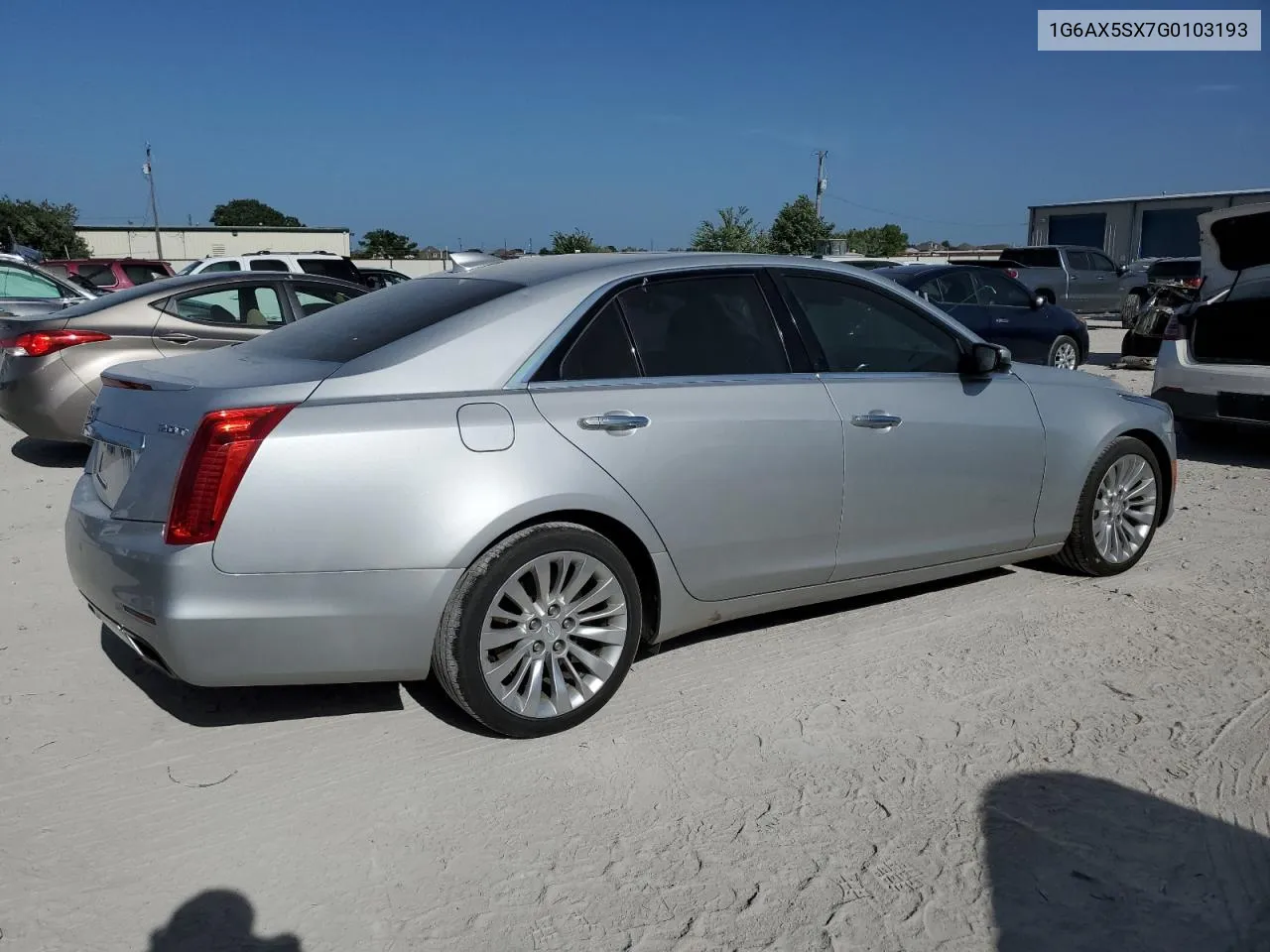 1G6AX5SX7G0103193 2016 Cadillac Cts Luxury Collection