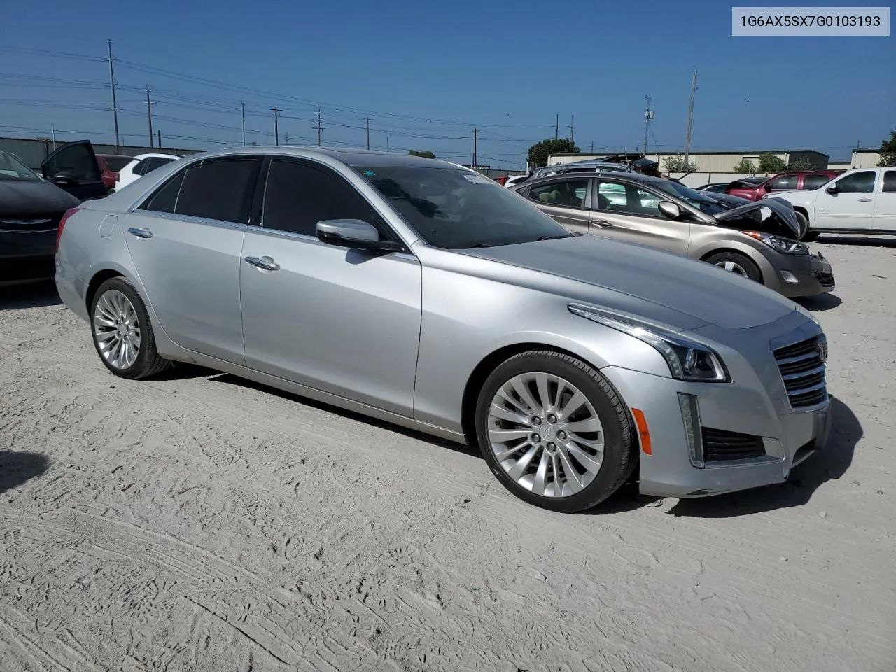 1G6AX5SX7G0103193 2016 Cadillac Cts Luxury Collection