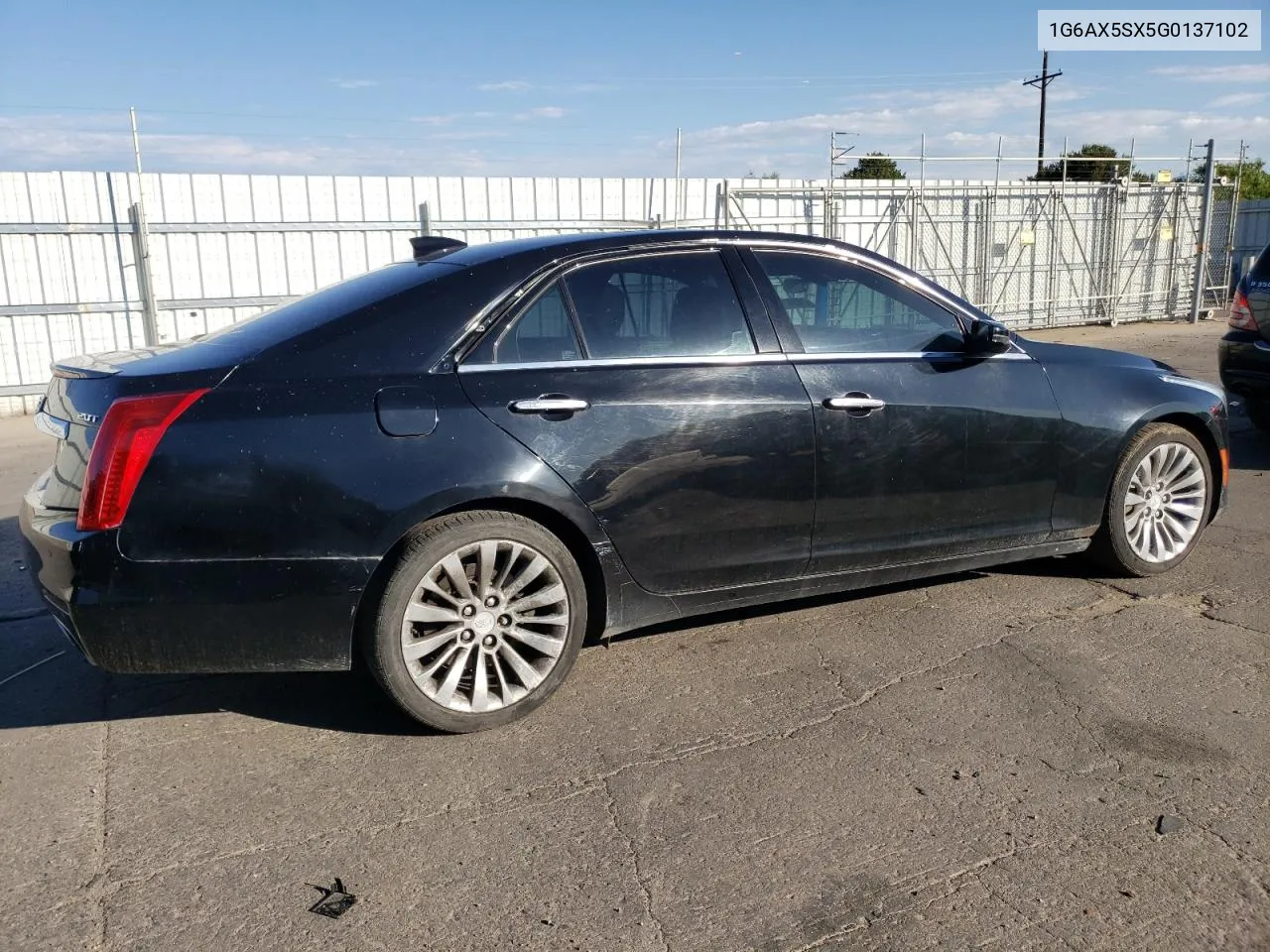 2016 Cadillac Cts Luxury Collection VIN: 1G6AX5SX5G0137102 Lot: 66567154